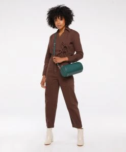 Mattnat SEOUL Vegan Barrel Satchel - Loom