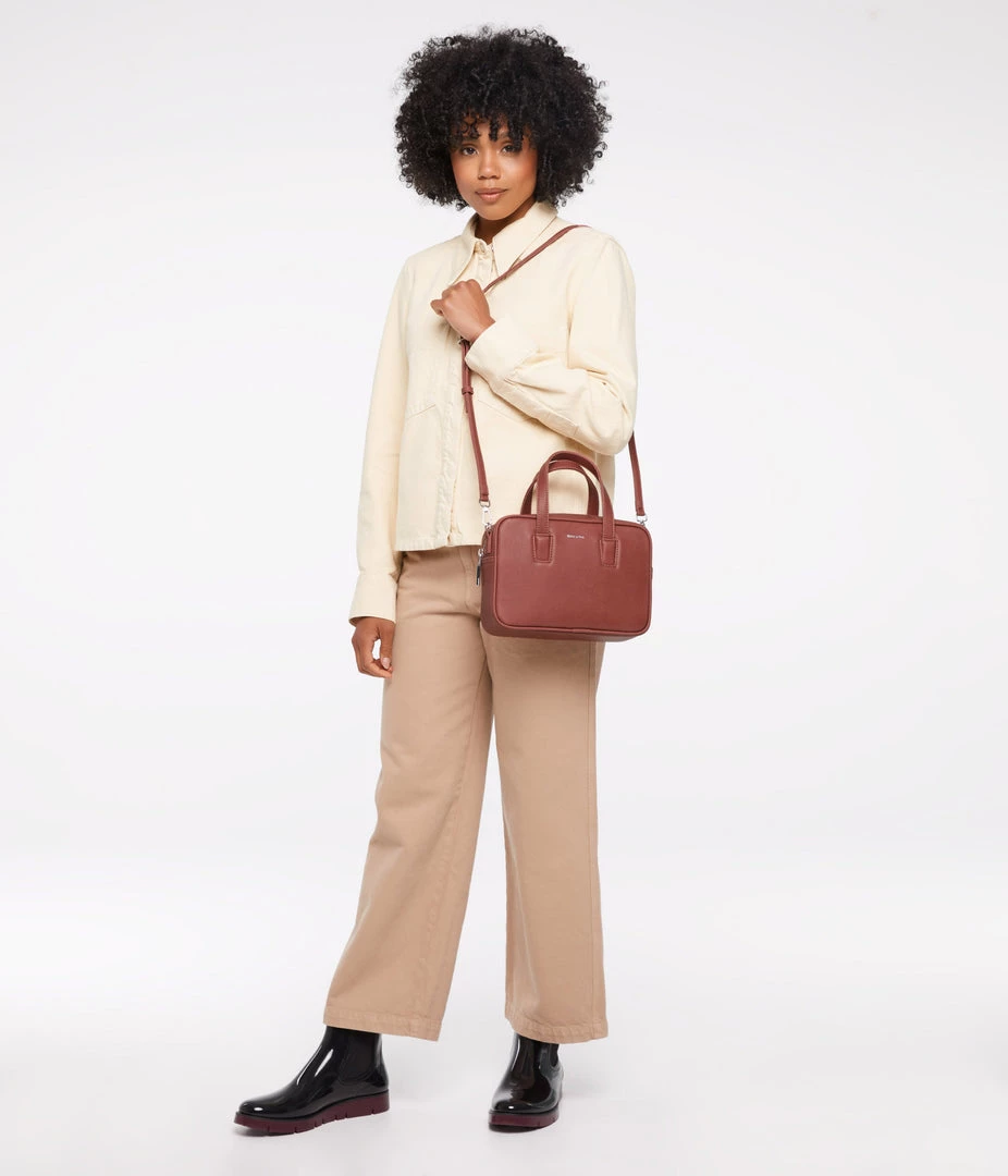 Mattnat KENSISM Small Vegan Satchel - Vintage 8 Mattnat KENSISM Small Vegan Satchel - Vintage