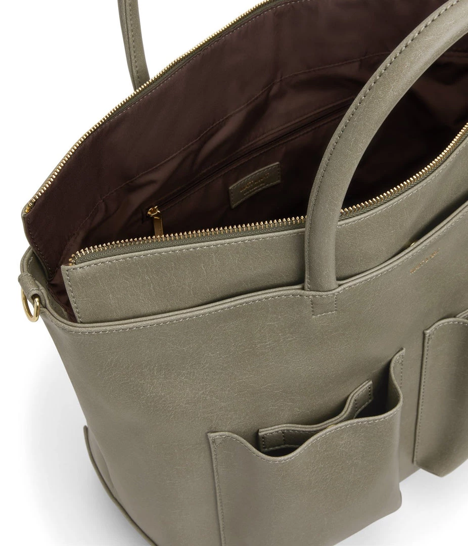 Mattnat RAYLANMED Vegan Diaper Bag - Vintage 5 Mattnat RAYLANMED Vegan Diaper Bag - Vintage
