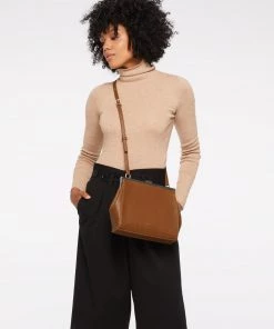 Mattnat REIKA Vegan Frame Crossbody Bag - Vintage