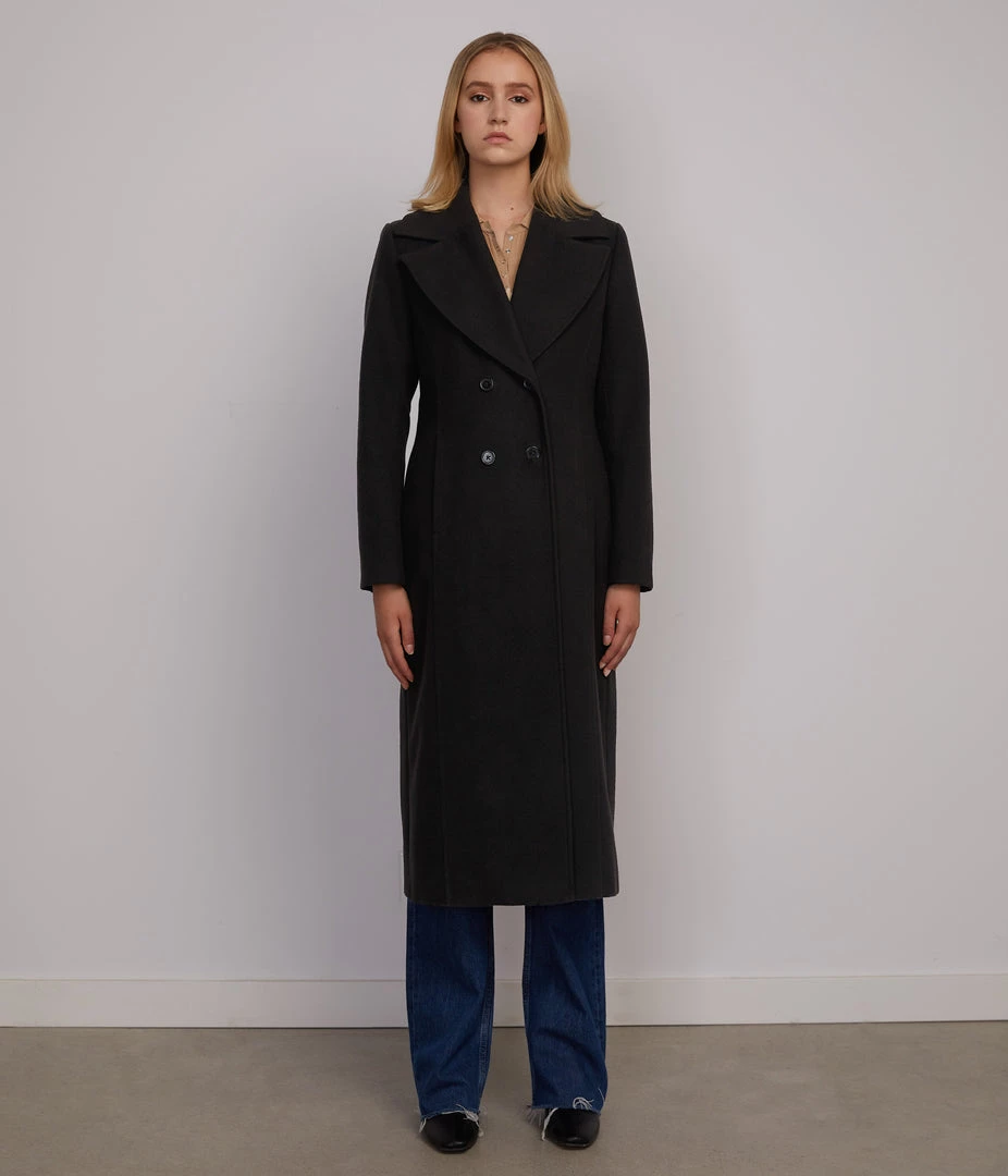 Mattnat Outerwear CLARESA Women's Vegan Wool Coat 2 Mattnat Outerwear CLARESA Women's Vegan Wool Coat