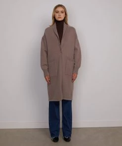 Mattnat NESS Knee-Length Cardigan