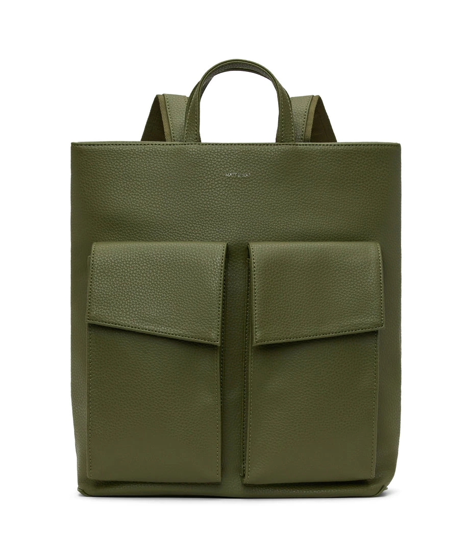 Mattnat Bags MYRON Vegan Backpack - Purity 1 Mattnat Bags MYRON Vegan Backpack - Purity