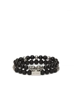 Mattnat MIRACLE - Black Stone Bracelet