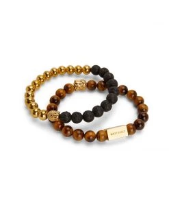 Mattnat PROTECTIVE - Stainless Steel Gold Bracelet Bracelets