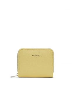 Mattnat RUE Small Vegan Zip Wallet - Purity