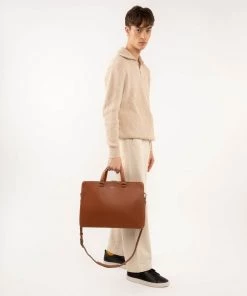 Mattnat DAVID Vegan Briefcase - Vintage