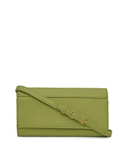 Mattnat New Arrivals LETTE Vegan Wallet Crossbody Bag - Vintage