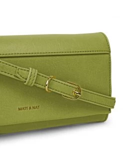 Mattnat New Arrivals LETTE Vegan Wallet Crossbody Bag - Vintage