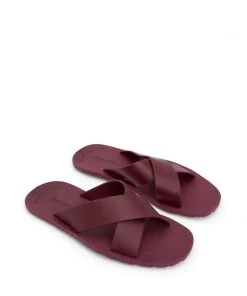 Mattnat Footwear LORENA Vegan Cross Sandals