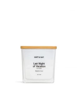 Mattnat LAST NIGHT ON VACATION REG. SQ Candle