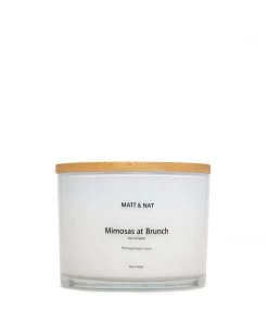 Mattnat Mimosas At Brunch Large Soy Candle Candles