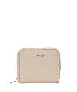 Mattnat RUE Small Vegan Zip Wallet - Purity