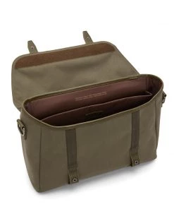 Mattnat MARTEL Vegan Messenger Bag - Canvas