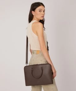 Mattnat Men's Dwell HOLDER Slim Vegan Briefcase - Dwell