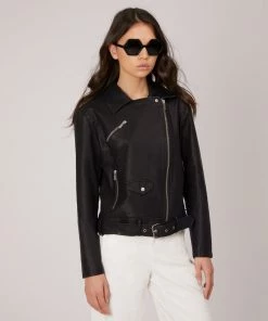 Mattnat DRADEN Vegan Leather Jacket Outerwear