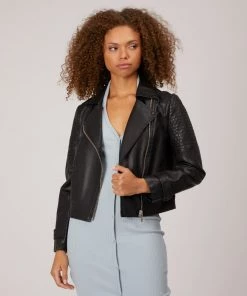 Mattnat Outerwear SAVINA Women’s Vegan Moto Jacket