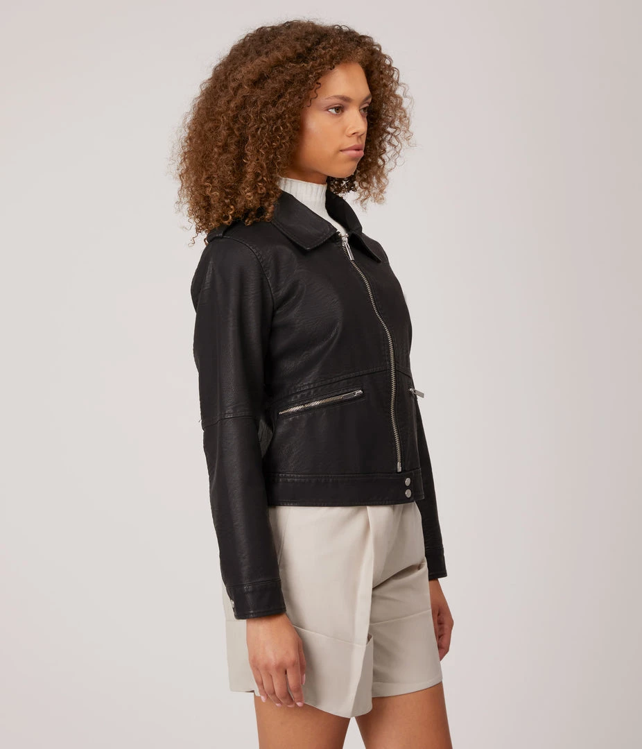 Mattnat Outerwear VAUGHN Vegan Leather Jacket 3 Mattnat Outerwear VAUGHN Vegan Leather Jacket