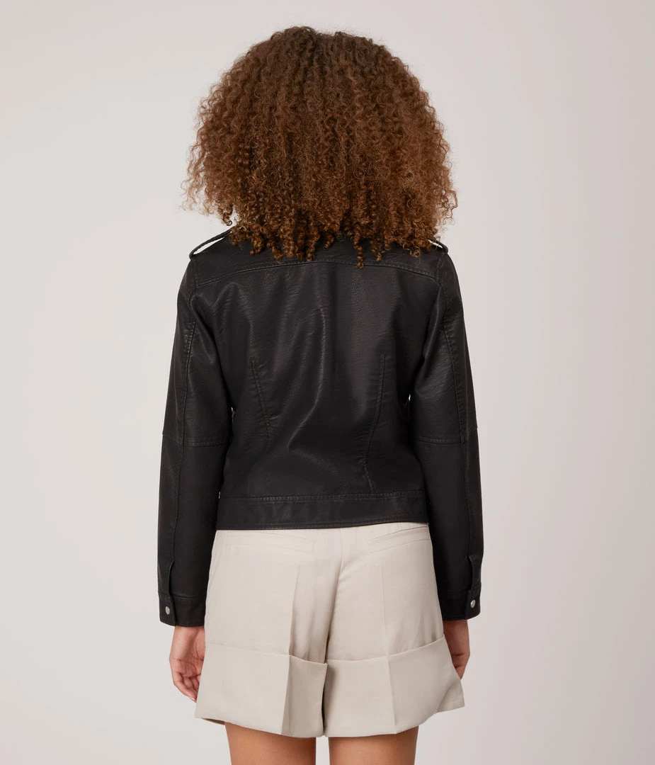 Mattnat Outerwear VAUGHN Vegan Leather Jacket 4 Mattnat Outerwear VAUGHN Vegan Leather Jacket