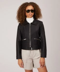 Mattnat Outerwear VAUGHN Vegan Leather Jacket