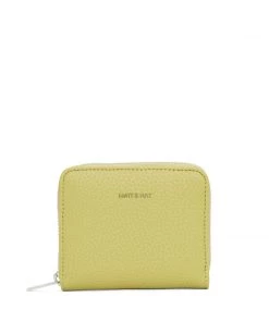 Mattnat RUE Small Vegan Zip Wallet - Purity