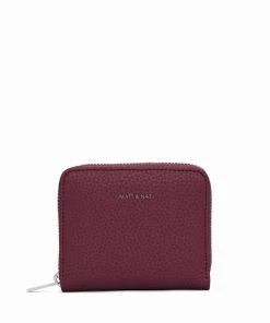 Mattnat RUE Small Vegan Zip Wallet - Purity