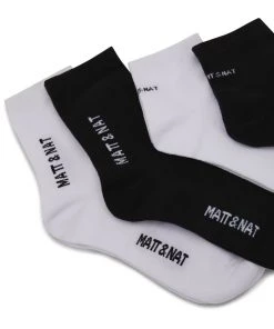 Mattnat SOCK Organic Cotton Socks Box Set Black & White 8 Mattnat SOCK Organic Cotton Socks Box Set Black & White