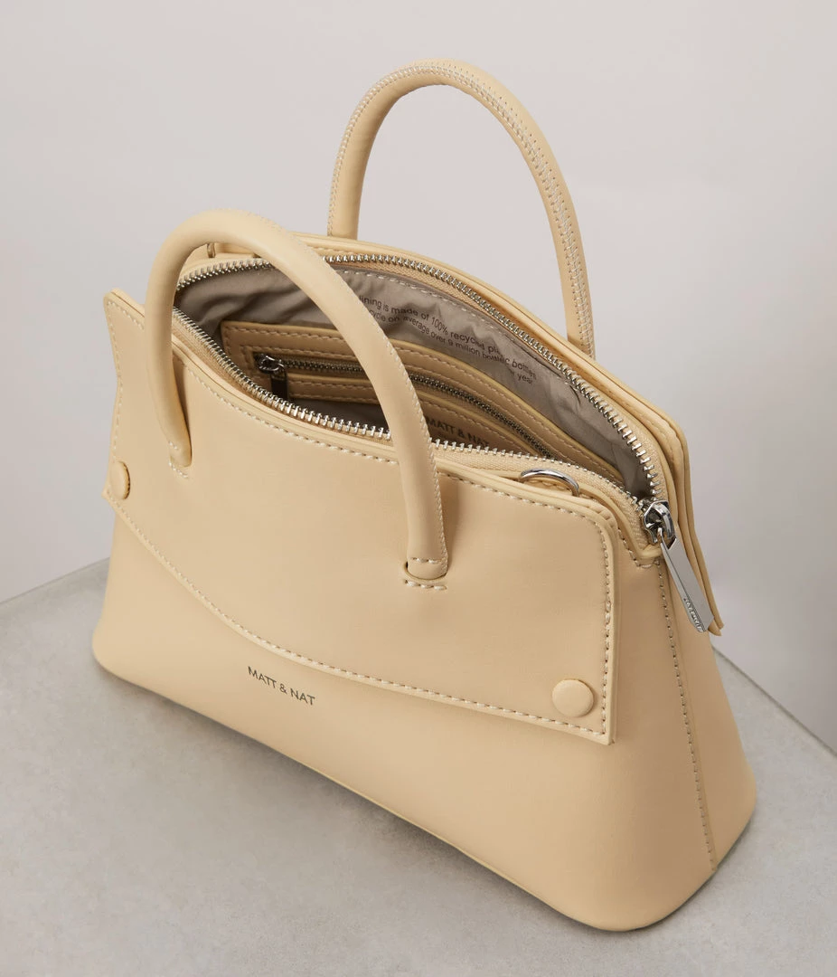 Mattnat SILVA SM Small Vegan Satchel - APPLESKIN™ 25 Mattnat SILVA SM Small Vegan Satchel - APPLESKIN™