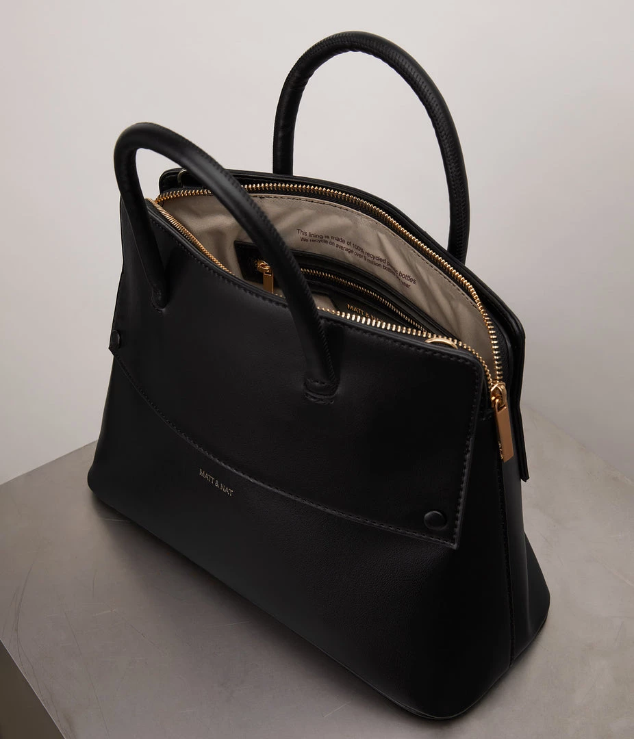 Mattnat SILVA Vegan Satchel - APPLESKIN™ 4 Mattnat SILVA Vegan Satchel - APPLESKIN™