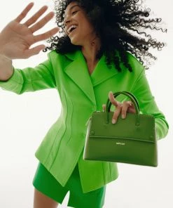 Mattnat SILVA SM Small Vegan Satchel - APPLESKIN™ 43 Mattnat SILVA SM Small Vegan Satchel - APPLESKIN™