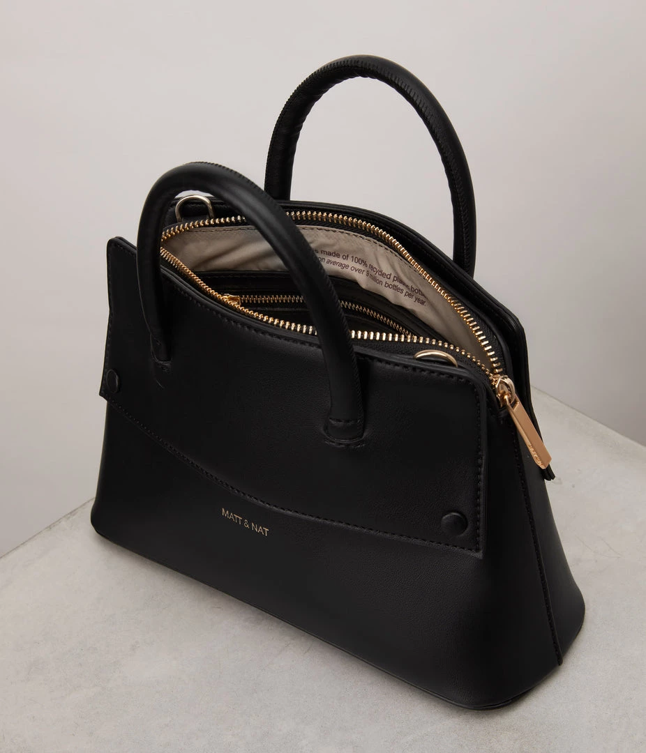 Mattnat SILVA SM Small Vegan Satchel - APPLESKIN™ 4 Mattnat SILVA SM Small Vegan Satchel - APPLESKIN™