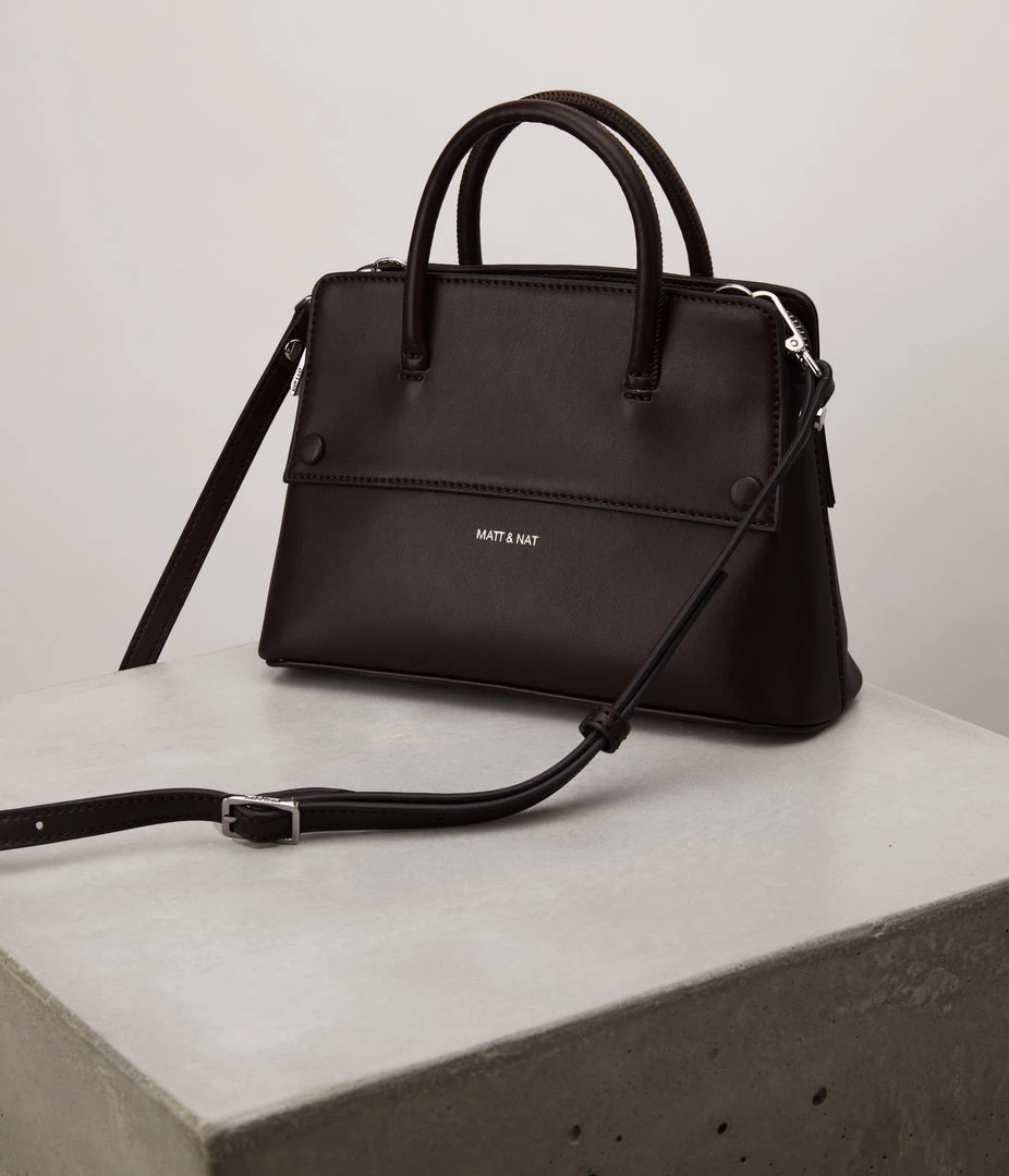 Mattnat SILVA SM Small Vegan Satchel - APPLESKIN™ 12 Mattnat SILVA SM Small Vegan Satchel - APPLESKIN™