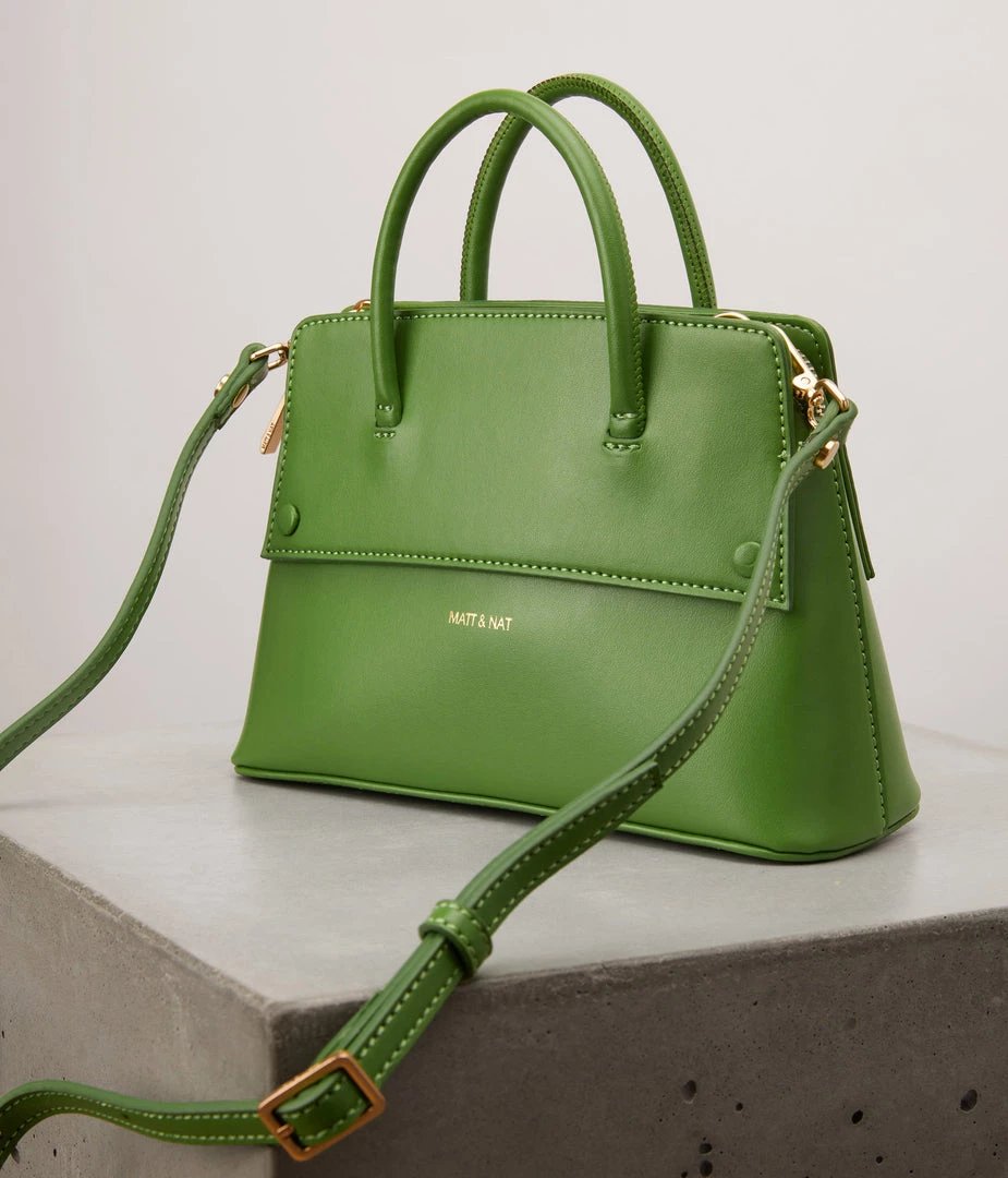 Mattnat SILVA SM Small Vegan Satchel - APPLESKIN™ 19 Mattnat SILVA SM Small Vegan Satchel - APPLESKIN™