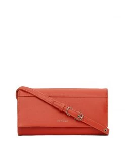 Mattnat New Arrivals LETTE Vegan Wallet Crossbody Bag - Vintage